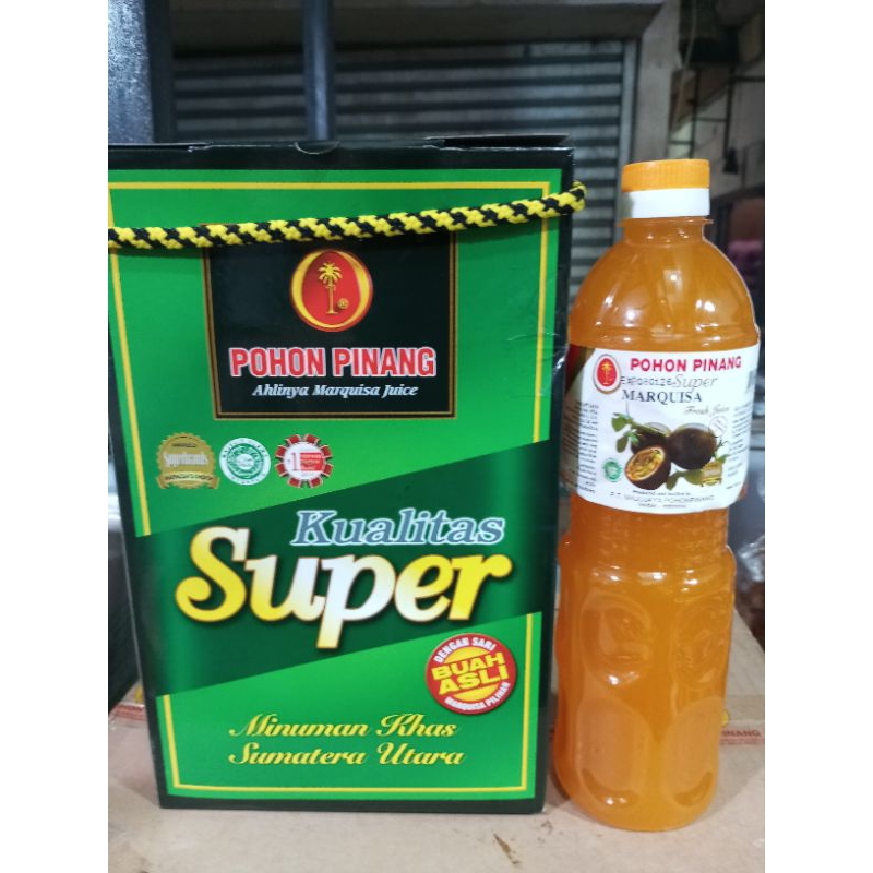 

sirup markisa pohon pinang 1 liter 1kotak isi 2 liter