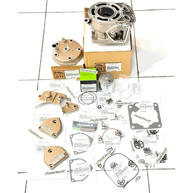 PAKETAN BLOK BURING BORING PDK BW SET HEAD GOLD PDK NINJA R SS RR ORIGINAL