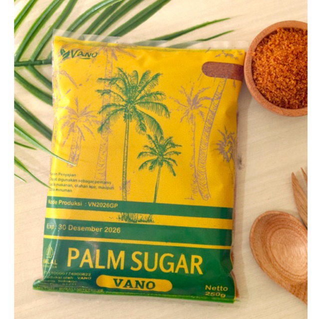 

Vano Palm Sugar | Gula Palem | Gula Aren Kemasan 250gr