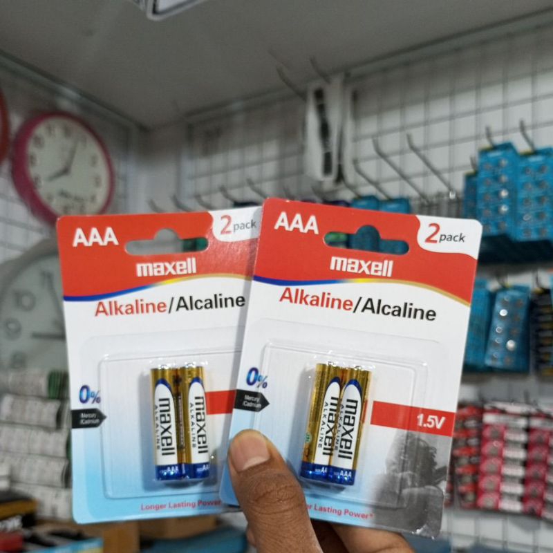Baterai ALKALINE AAA baterai MAXELL ALKALINE AAA ORIGINAL