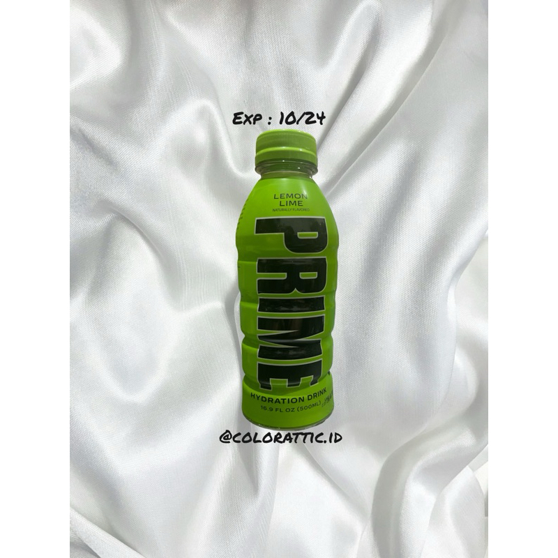 

Quick Sale Prime Lemon Lime! Exp 10/24- Only 12 Bottles Available