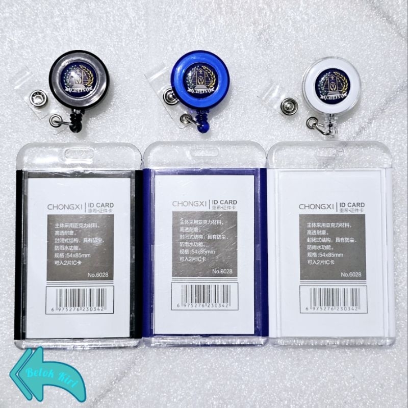 

Tempat Kartu Id Card Akrilik CHQ + Yoyo Logo Imigrasi