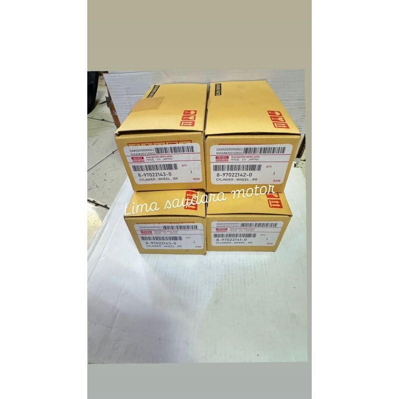 WHEEL CYLINDER REAR BLOK REM BELAKANG wheel cylinder belakang NKR66 NKR71 NKR71 nmr71 turbo euro 2 m