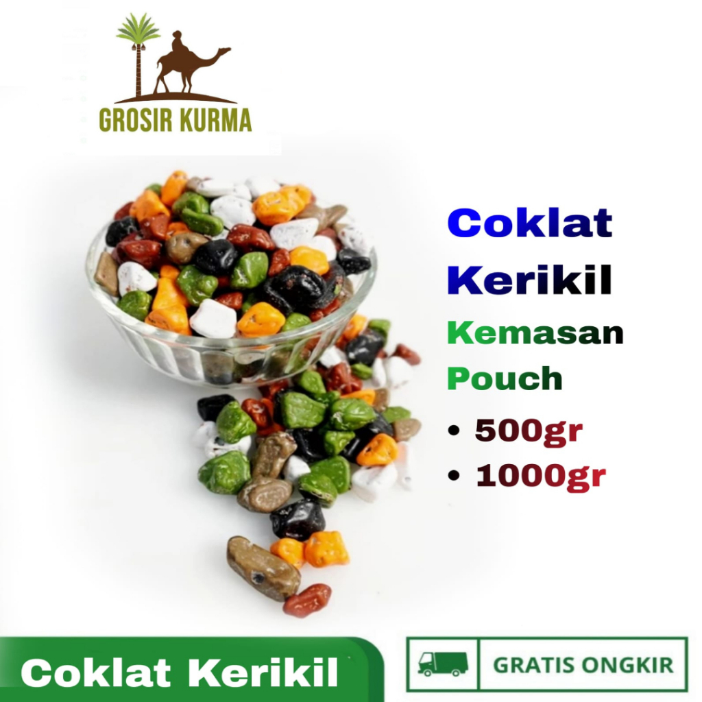 

Coklat Kerikil Fanatik Oleh-oleh Haji&Umroh Dijamin Original Cokelat Turkey Chocolate Kemasan Pouch