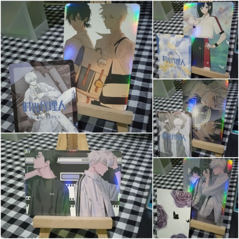 PHOTOCARD HOLOGRAM ANIME LINK CLICK SHIGUANG DAILIREN LAMINASI GLITTER
