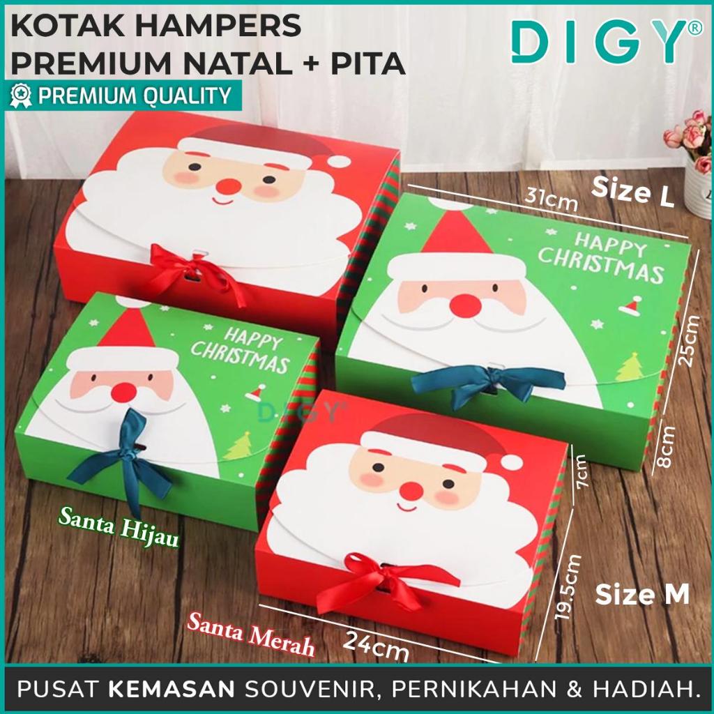 

Kotak Hampers Premium Natal + Pita/Set Natal Christmas Dus Eflud/ Box Hampers Kue Kering / Kotak Hampers Premium Natal + Pita/Kotak Bingkisan