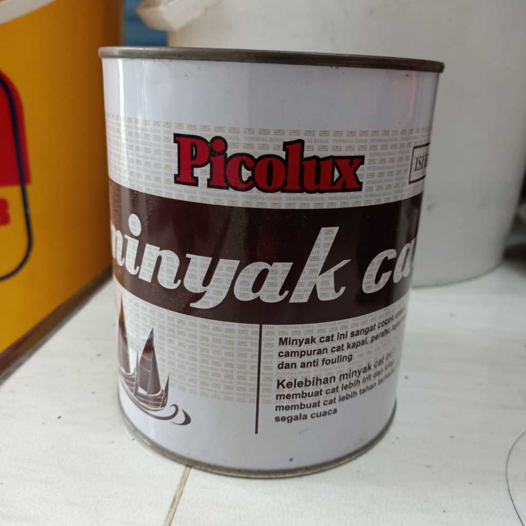 

Thinner / Minyak Cat Picolux / Minyak Cat Layar Berat Bersih 0.8 Liter