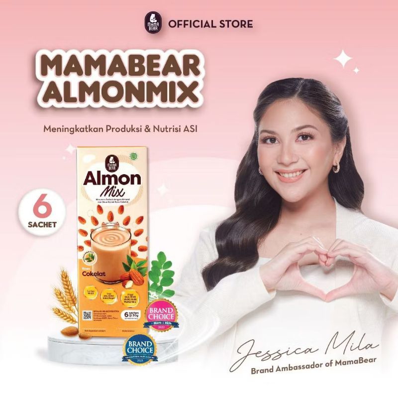 

(PROMO) MAMABEAR ALMONMIX COKELAT - PELANCAR ASI (ASI BOOSTER)