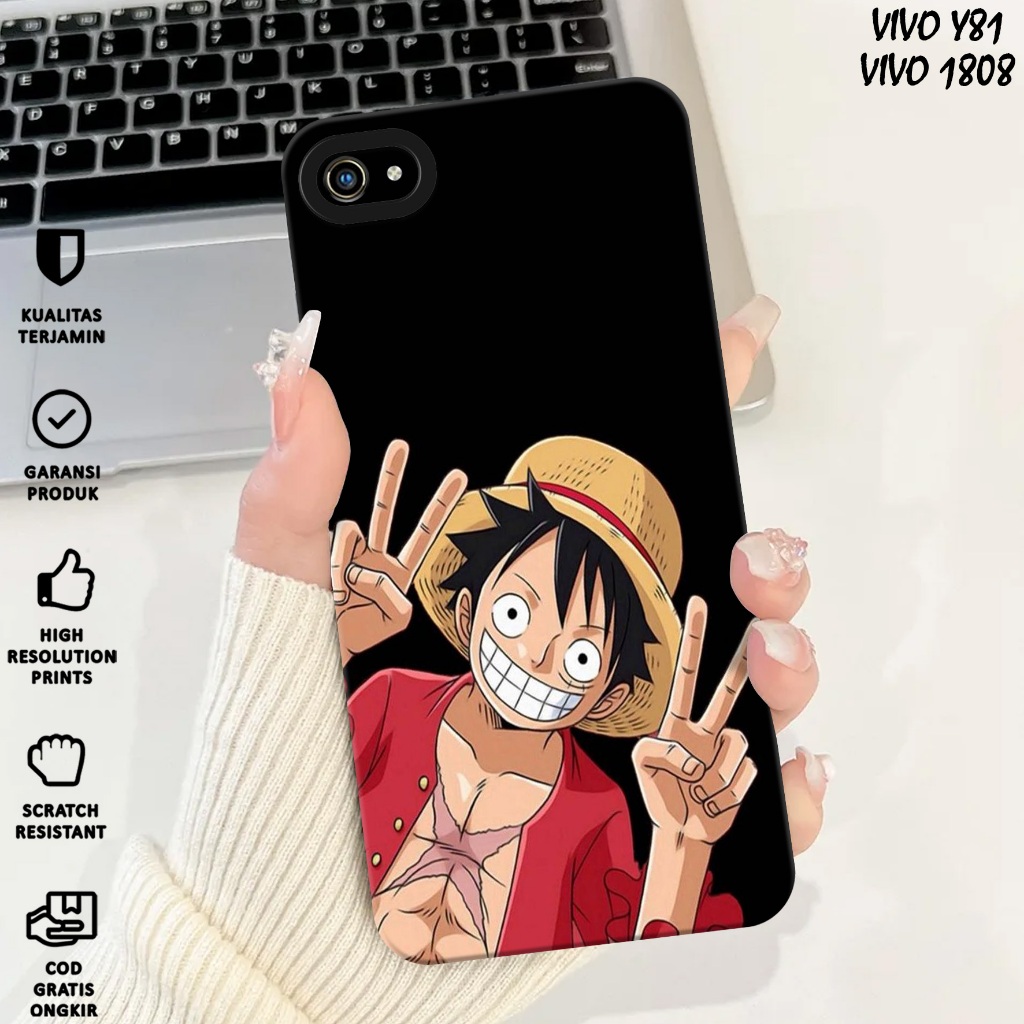 CASE VIVO 1808 - Casing Vivo 1808 Motif MONKEY D LUFFY - Case Hp 1808 - Casing Hp 1808 - Softcase Vi