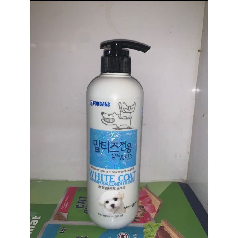 shampoo forbis white coat