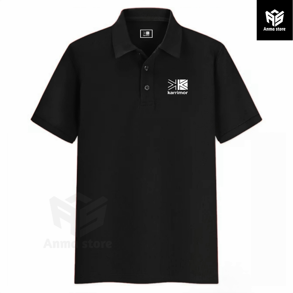 Kaos Kerah Polo shirt Hiking Outdoor Karrimor