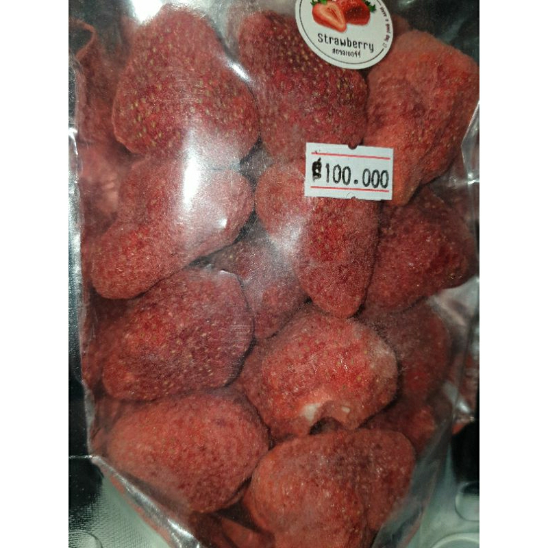 

Strawberry kering 100gr