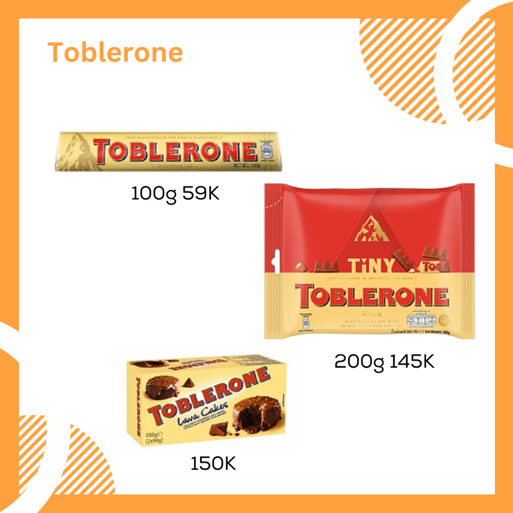 

Toblerone Coklat Jastip Hongkong HK China Twentyonestore