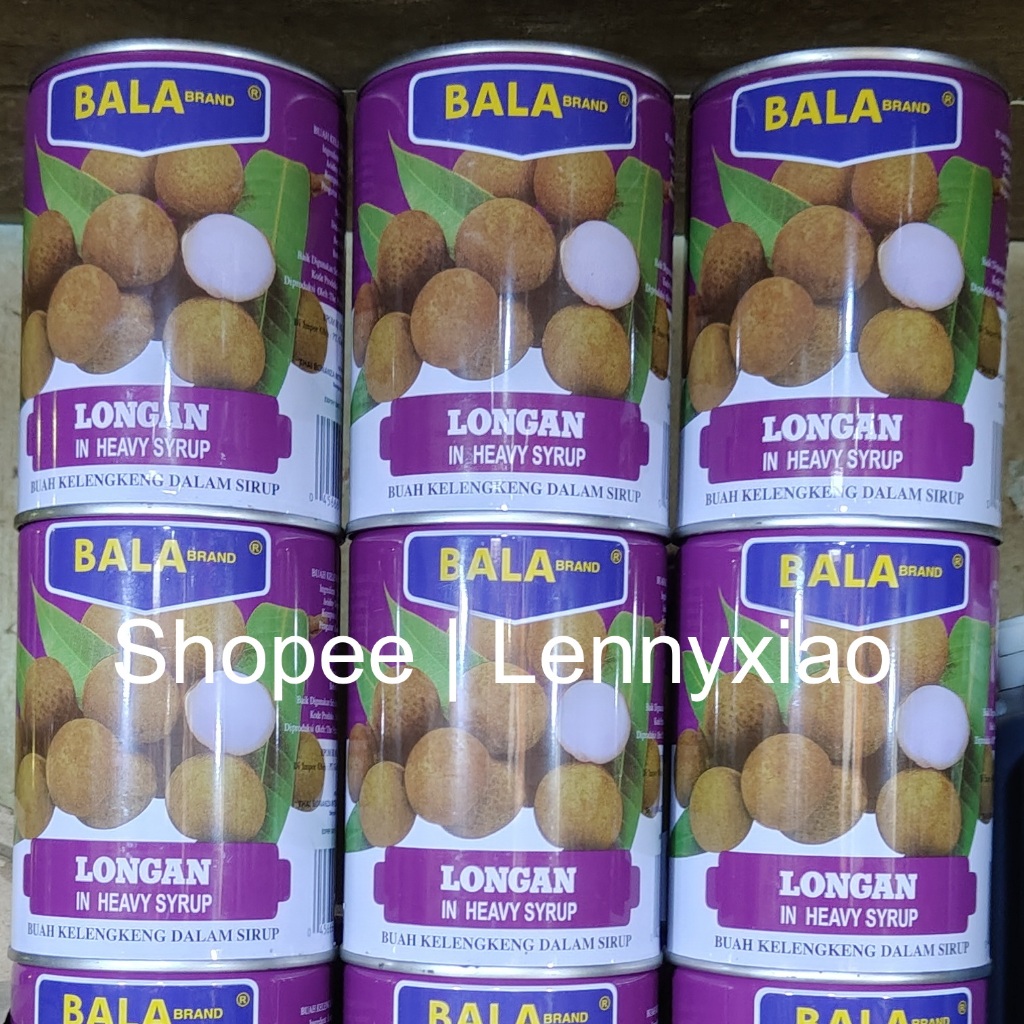 

Longan BALA Kelengkeng Lengkeng Sirup Kaleng Canned Longan in Heavy Syrup bukan Mili Meli