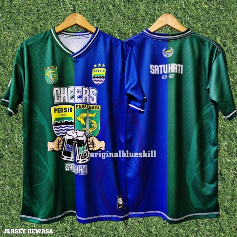 Jersey viking bonek / jersey olahraga dewasa / jersey kerah viking bonek satu hati / jersey cheers v