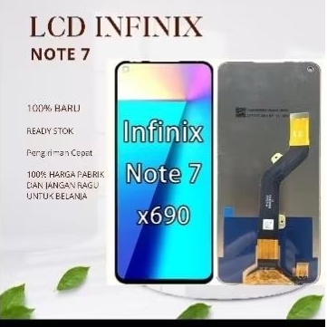 LCD HP INFINIK NOTE 7