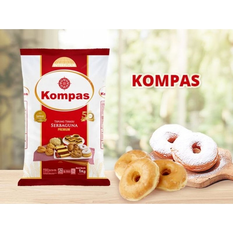 

Terigu Kompas kemasan 1kg