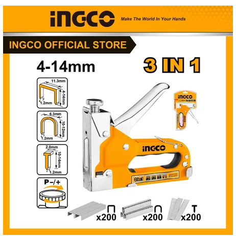 

Staples Tembak Staple Gun INGCO HSG1405