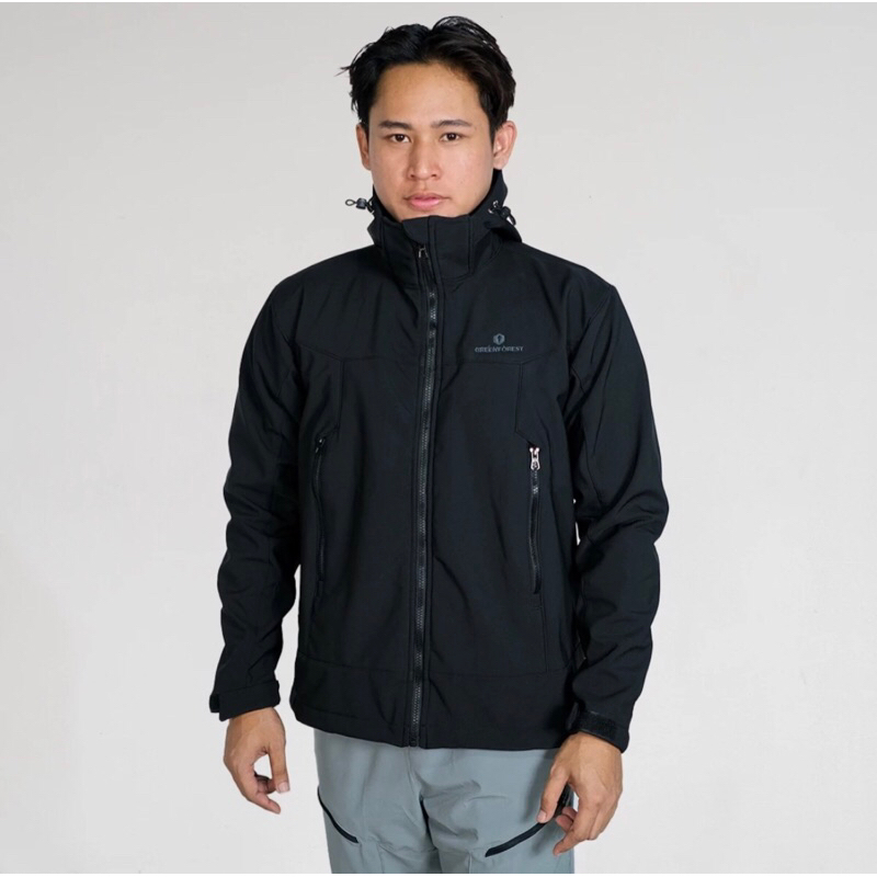 Greenforest Larantuka Jaket Softshell - Jaket Tactical Outdoor Waterproof