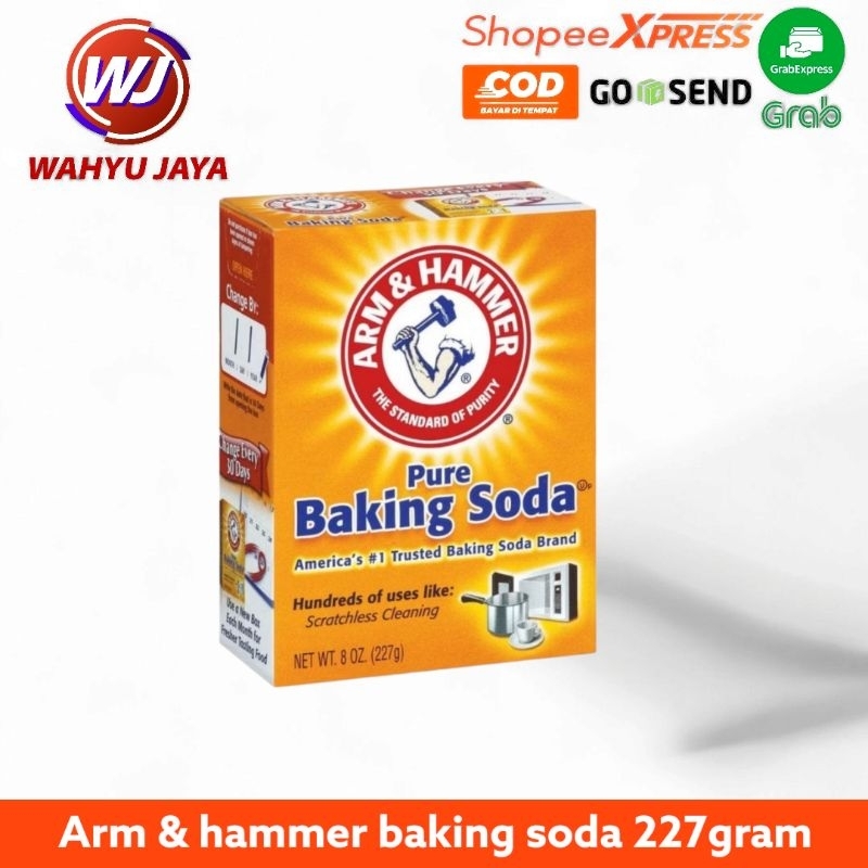 

arm & hammer soda kue 227gram