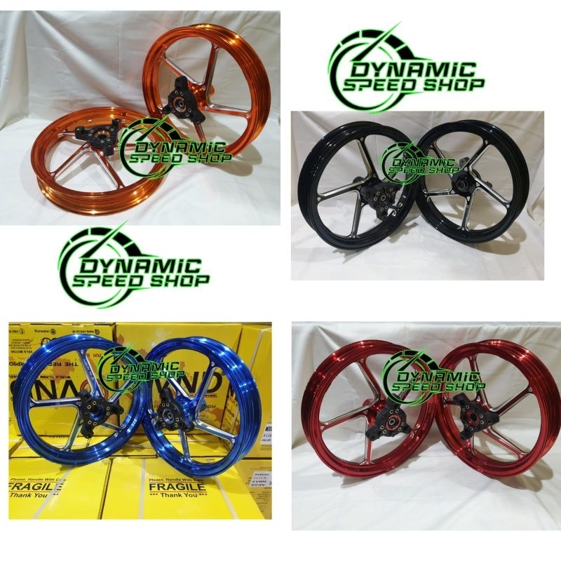 velg vnd ak55 ring14 nmax lama velg vnd ak55 nmax old pelek racing F185x14 R215x14 nmax 155 velg vnd