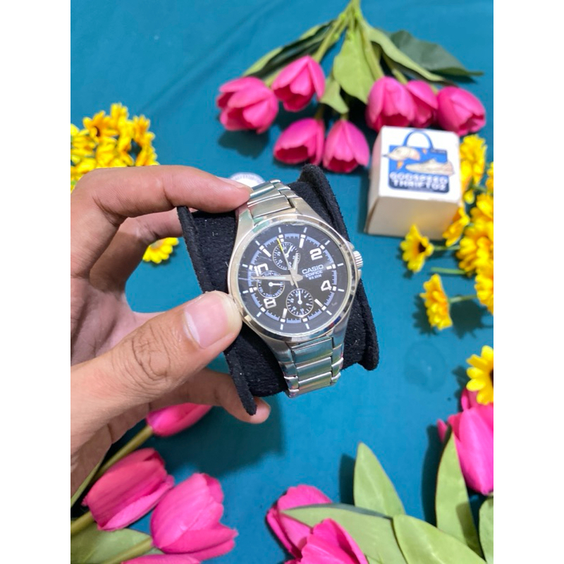 Casio Edifice EF-316D-1A Stainless Steel Second (Original)