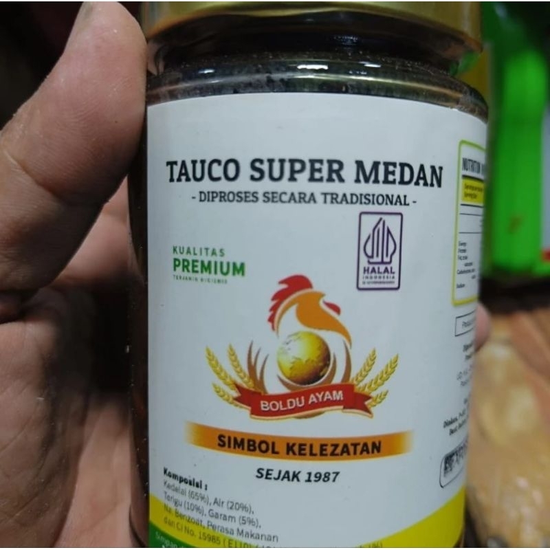 

Tauco Super Medan Premium cap Boldu ayam 350gr