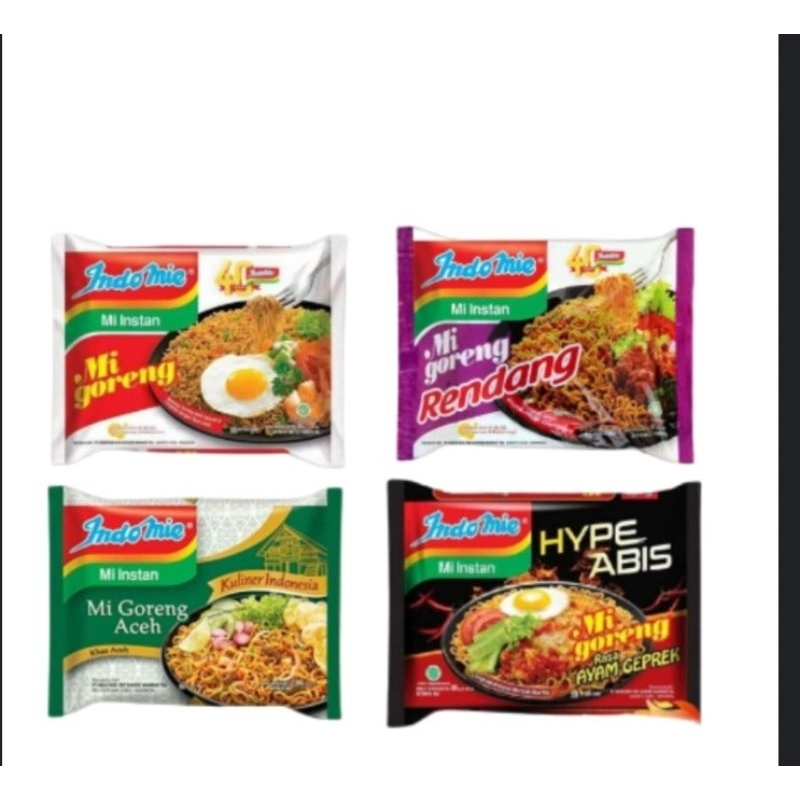 

1 dus isi 40 pcs - Indomie goreng