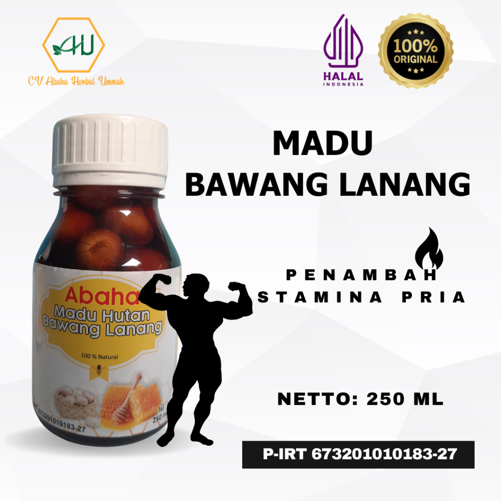 

Abaha Madu Bawang Lanang - Mengatasi Kolesterol dan Menambah Stamina