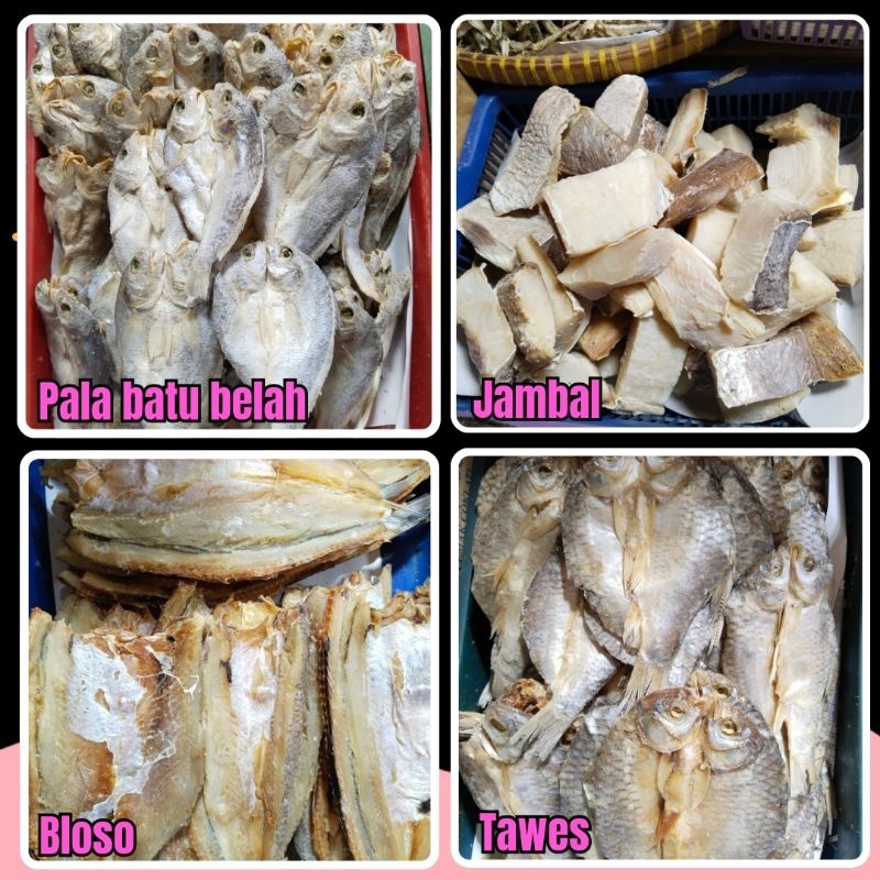 

paket 10 produk ikan asin cuma 50.000 aja, ikan asin berkualitas murah meriah /ikan asin murah