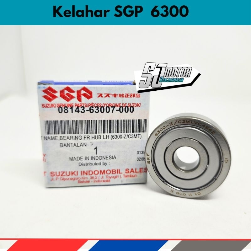 Kelahar Bearing Laher Klaher SGP 6300 Original Suzuki 08143-63007-000