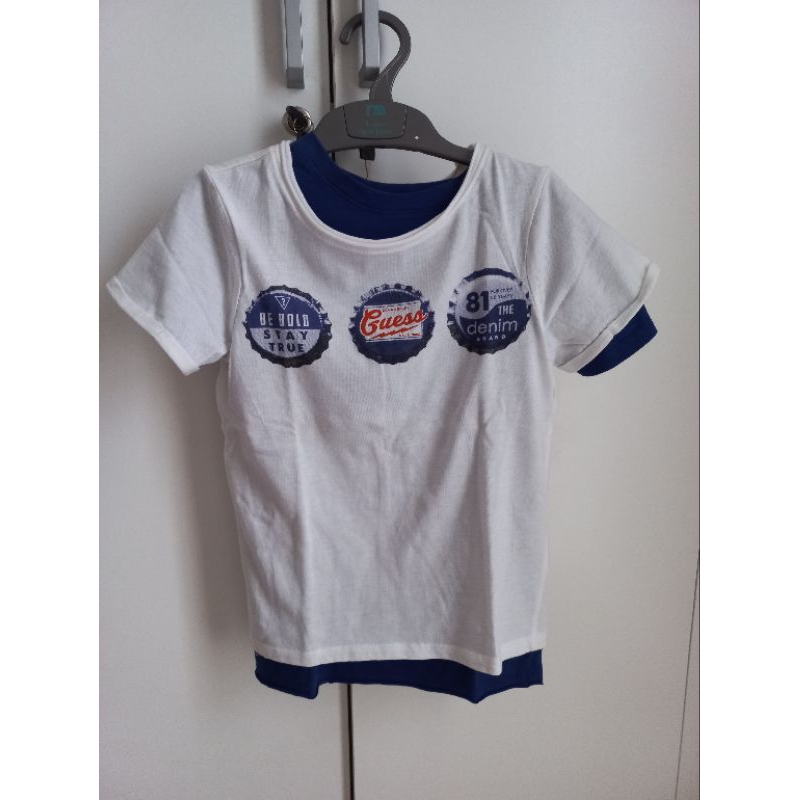 Baju Guess Anak Double Layer