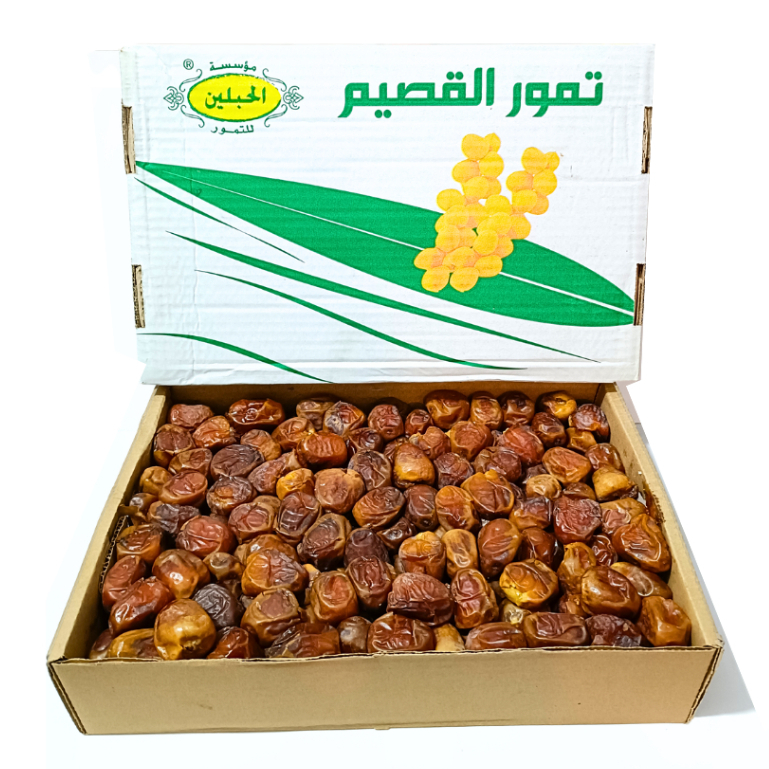 

Kurma Sukari Premium Elshanum 3 Kg Kurma Raja / Sukari Basah AlQassim / Sukari Madinah Asli Qassim