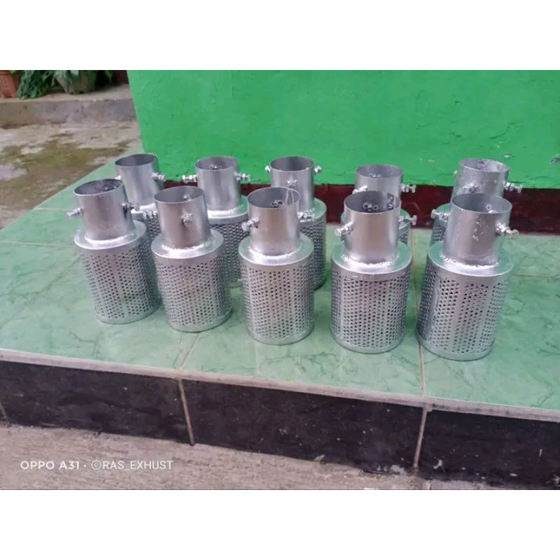 FLAME TRAP SARINGAN POLUSI UDARA KNALPOT MOBIL
