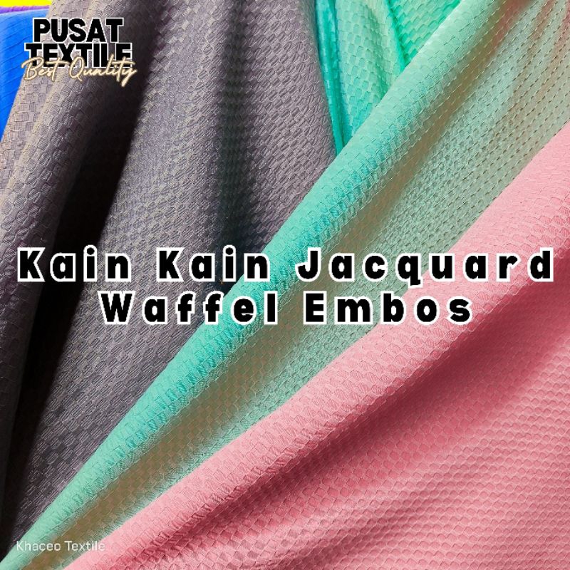 PROMO Kain Jacquard Waffel Embos Premium/Kain Jacquard Import/Kain Jacquard Premium