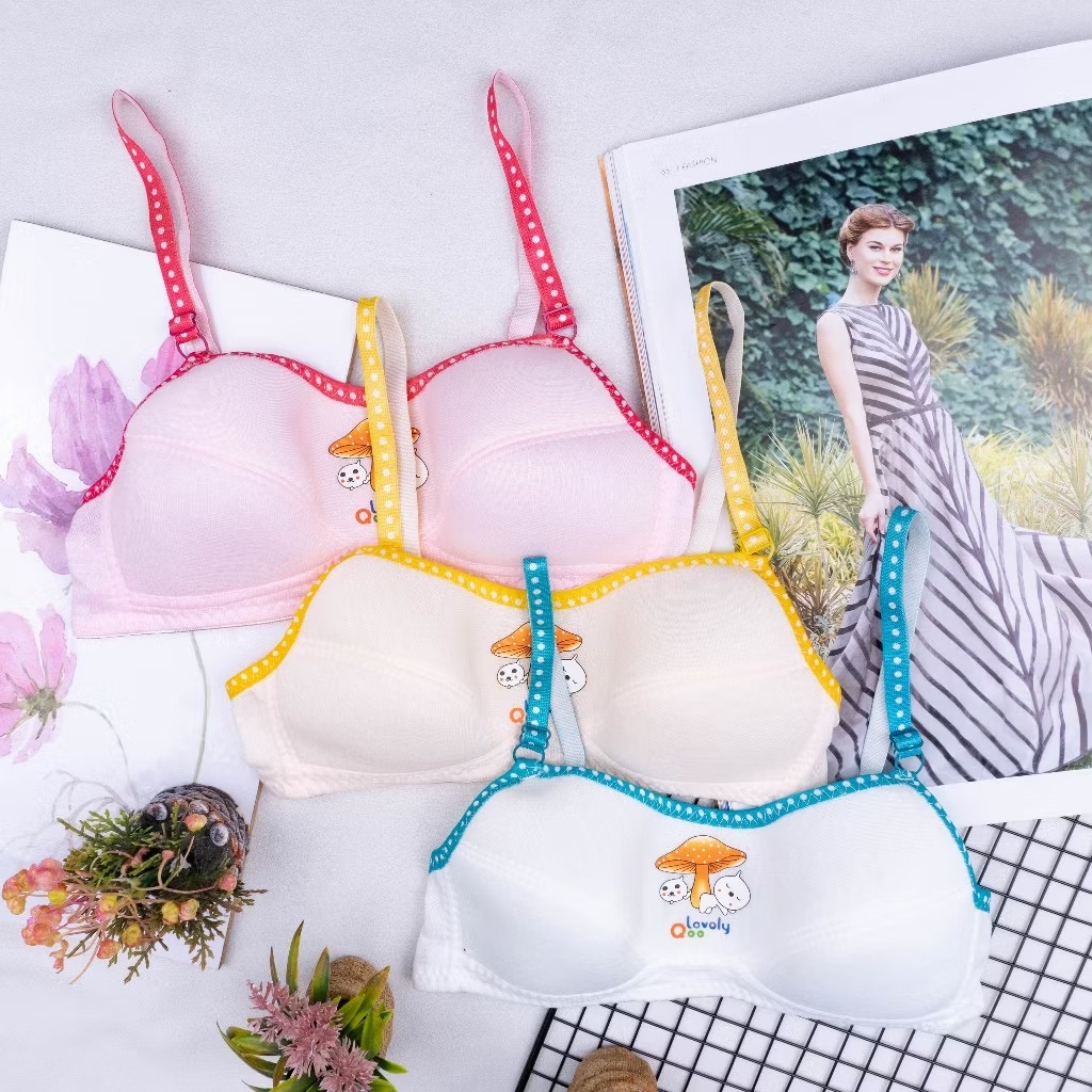 JAP Bra Wanita JAMUR Putih Warna | BH fashion ecer premium dewasa anak tanpa kawat busa sport push u