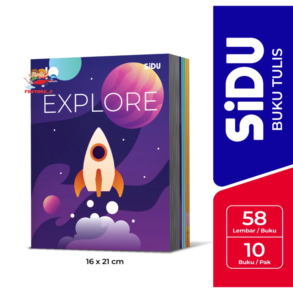 

[BUKU TULIS] SiDU Buku Tulis 58 Lembar