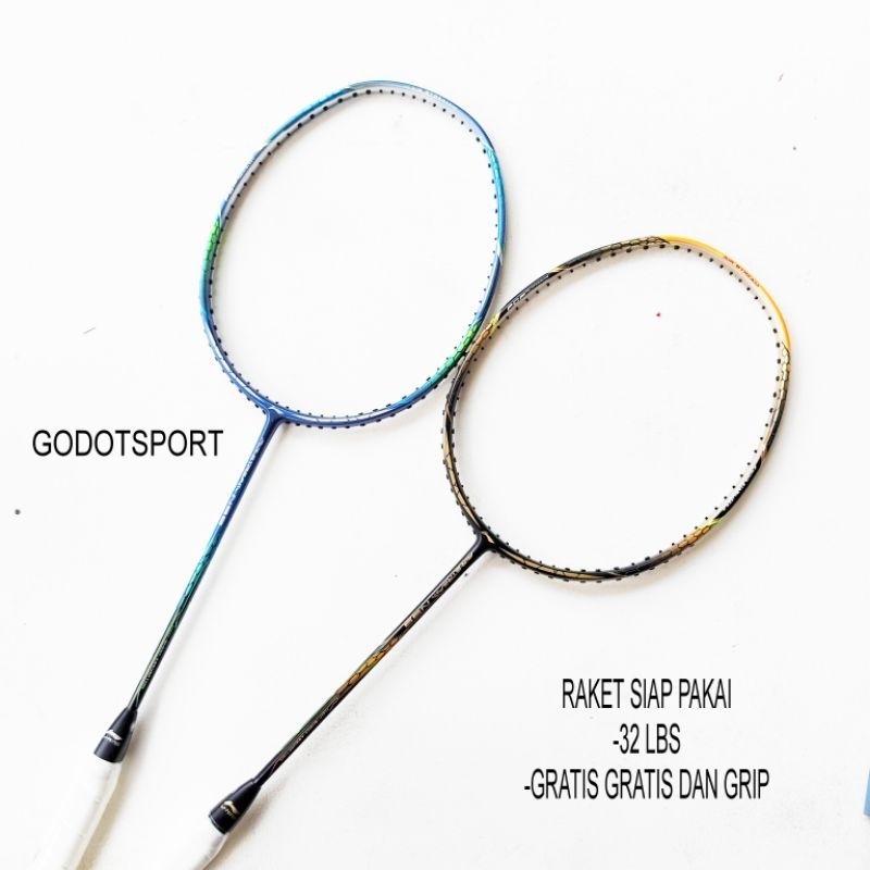 RAKET BADMINTON AIRSTREAM N 99 32 LBS SIAP PAKAI