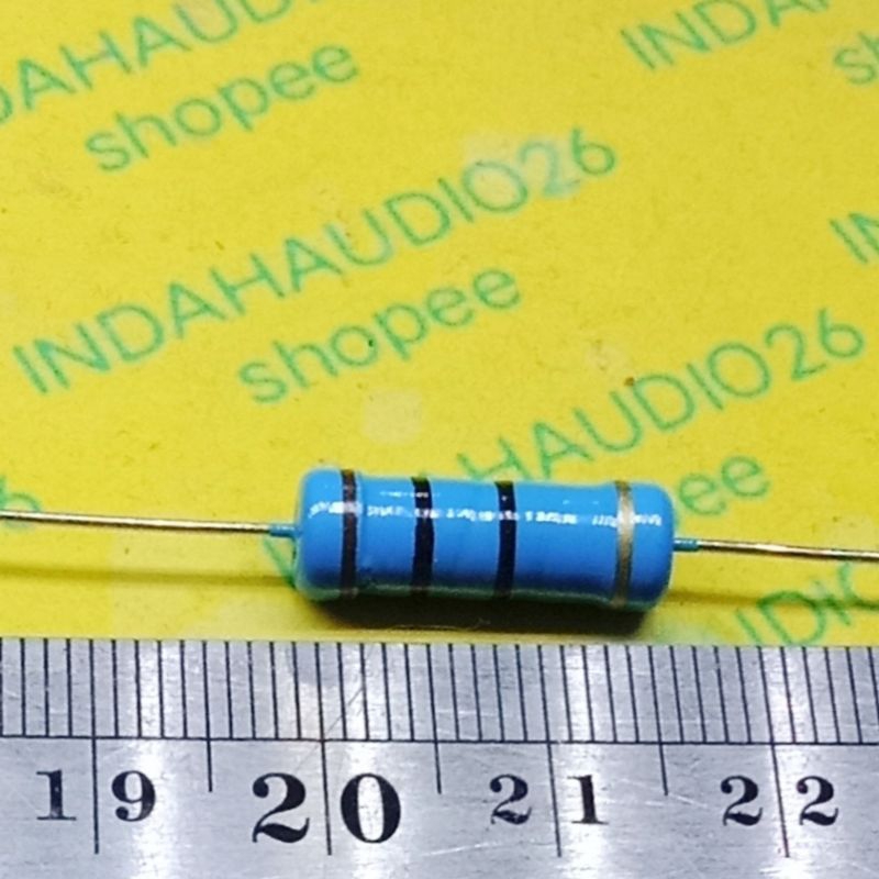 BIRU 10R 3W 5% resistor 10 r 3 watt  10 ohm 3 w 3watt 5 persen 10r 3w