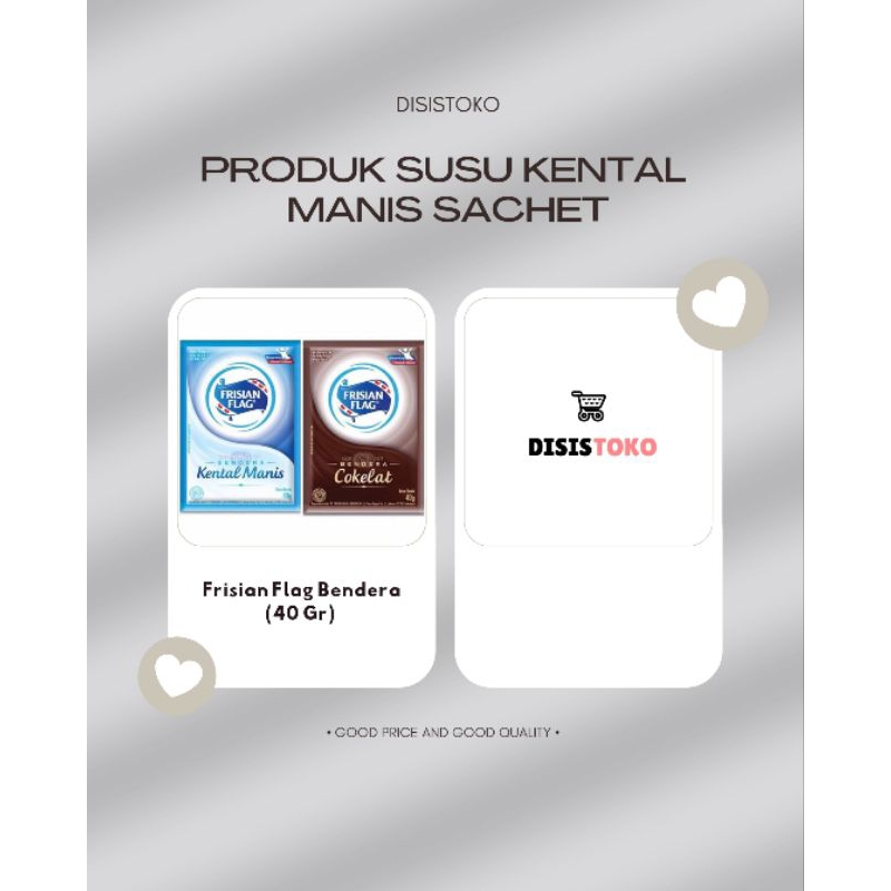

Susu Kental Manis Frisian Flag Kemasan sachet 6 pcs