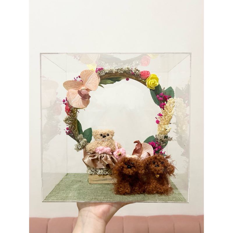 Moru doll Akrilik hadiah anniversary hadiah couple hadiah ulang tahun hiasan rumah aesthetic hadiah 