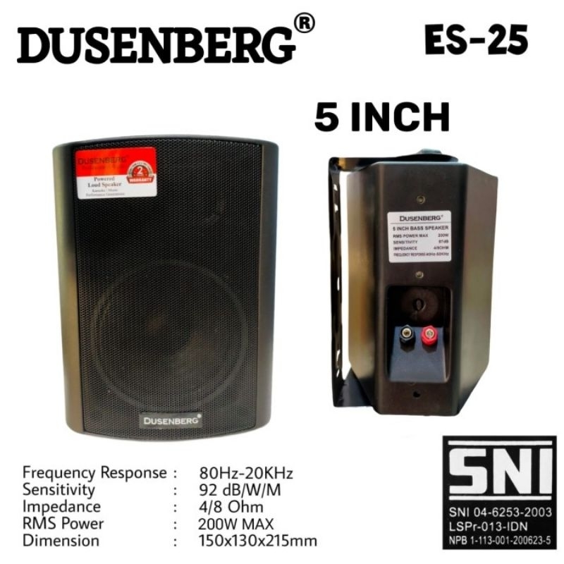 speaker dusenberg es 25 5inch dsb ES25 speaker original