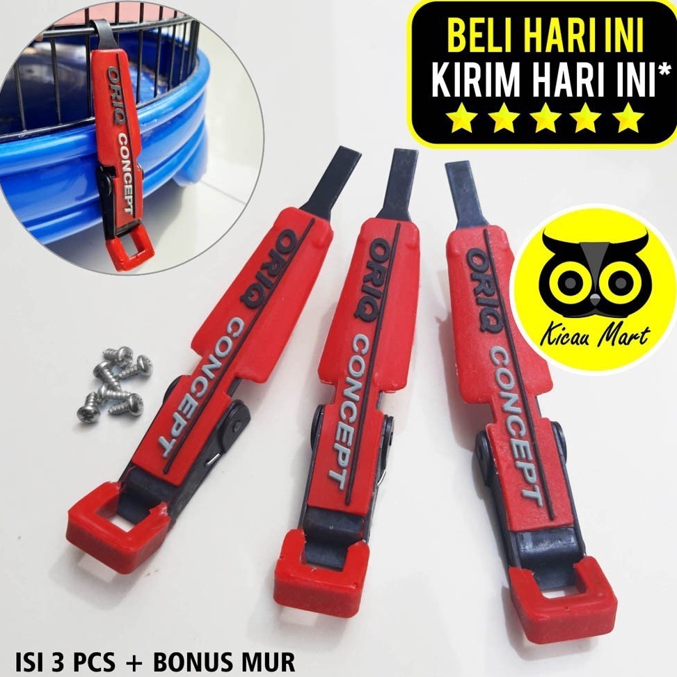 Hot Quality KLEM KOPER JEPITAN TEBOK ORIQ JAYA CONCEPT ISI 3 OVERPAL SANGKAR KANDANG BURUNG LOVEBIRD