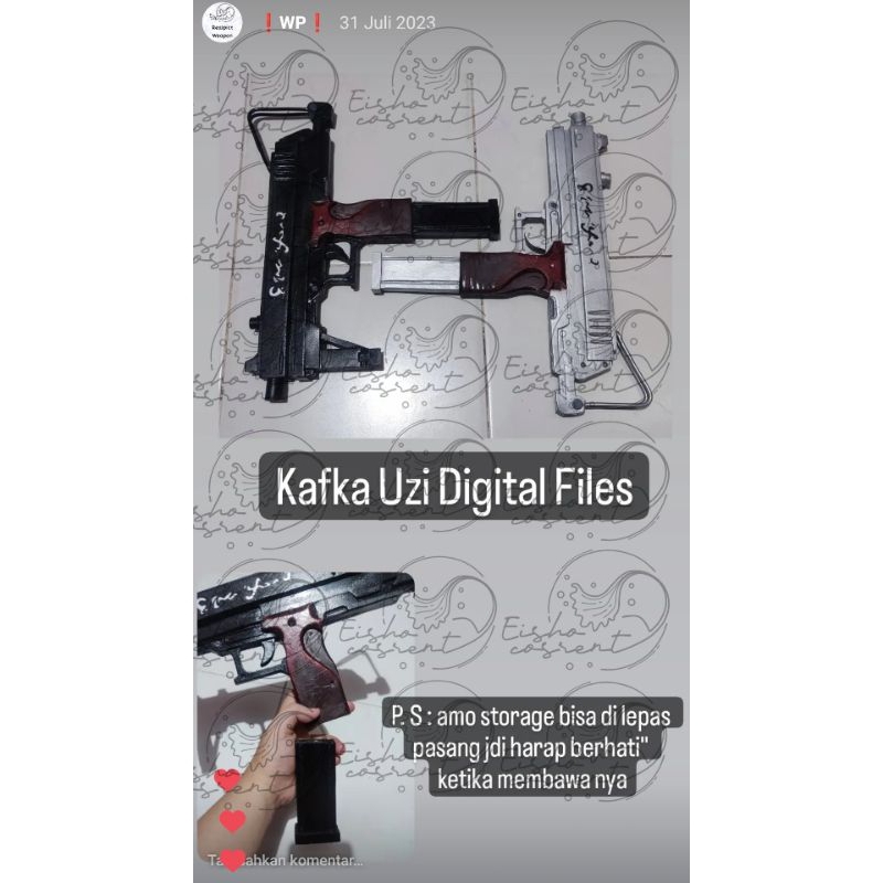 kafka double uzi (jangan asal co)