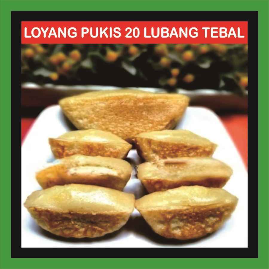 Rosita Cetakan Pukis Anti Lengket Besar Loyang Kue Pancong Bandros 20 Lubang Tebal Gandos Khusus