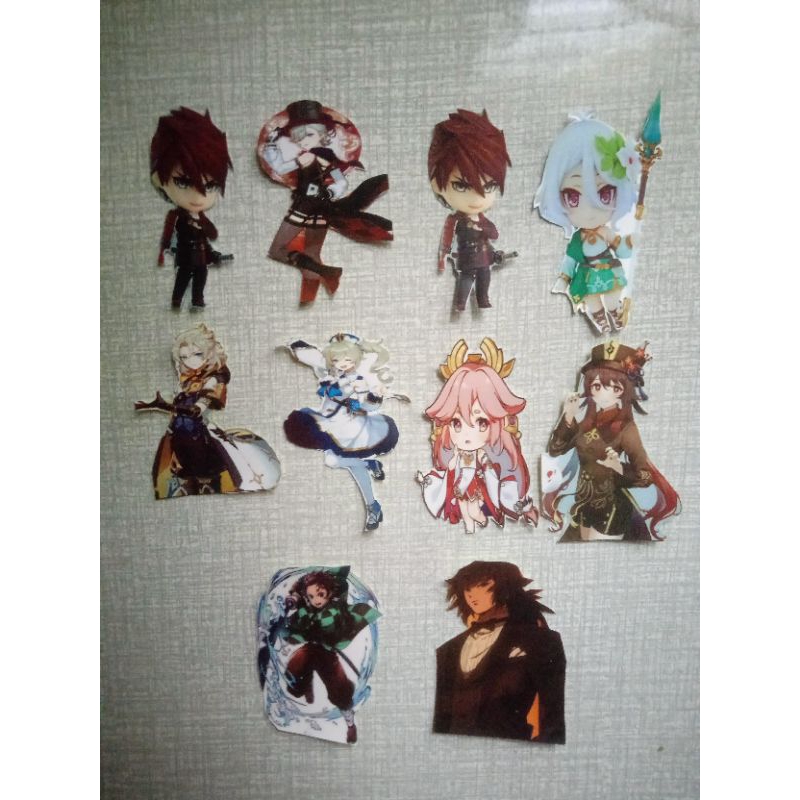 

10 pcs sticker anime random