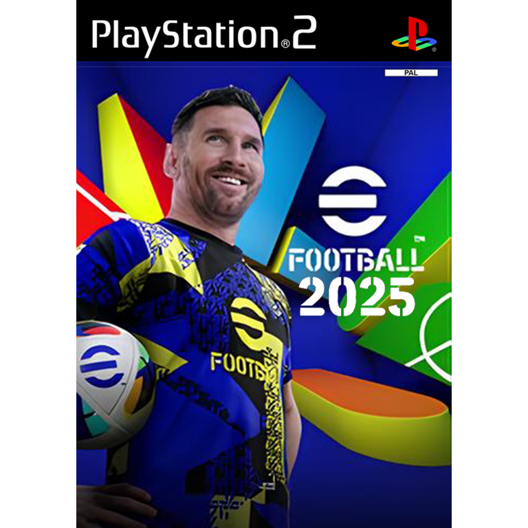 Kaset Game Pes 2025 PS2 Cover Box Premium