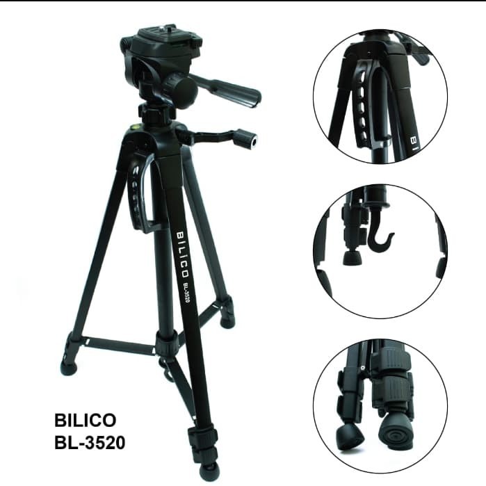 TRIPOD BILICO 3520 / BL3520 TRIPOD CAMERA /HANDPHONE