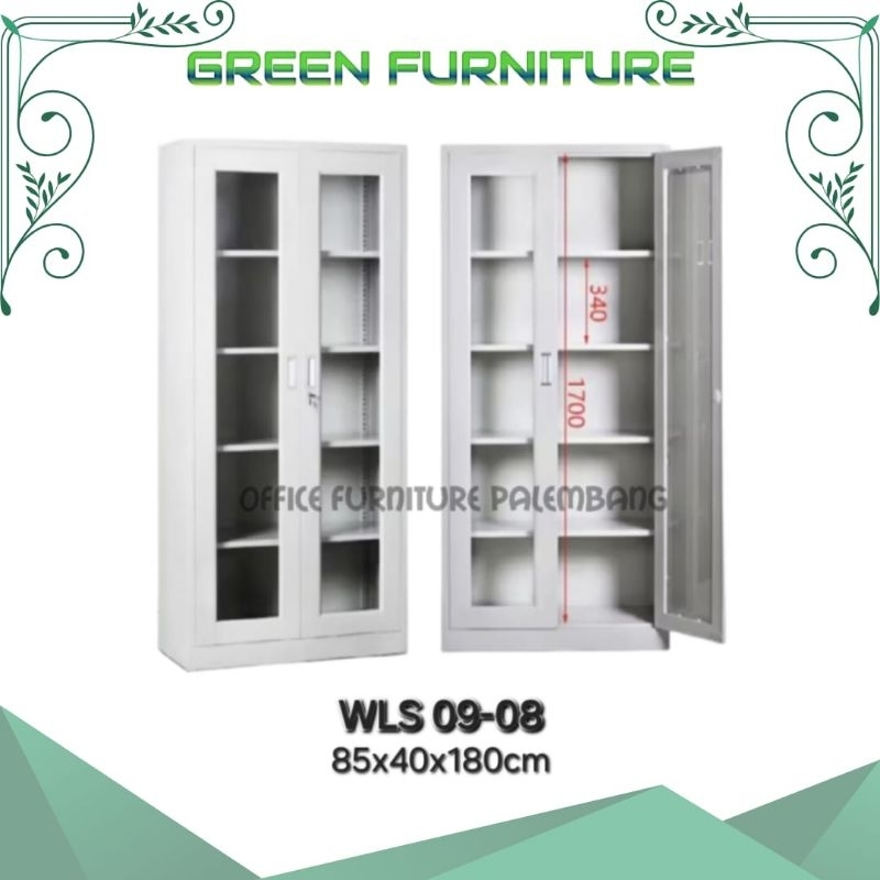 lemari arsip kantor WLS 09.08 lemari buku plat besi lemari kantor filling cabinet