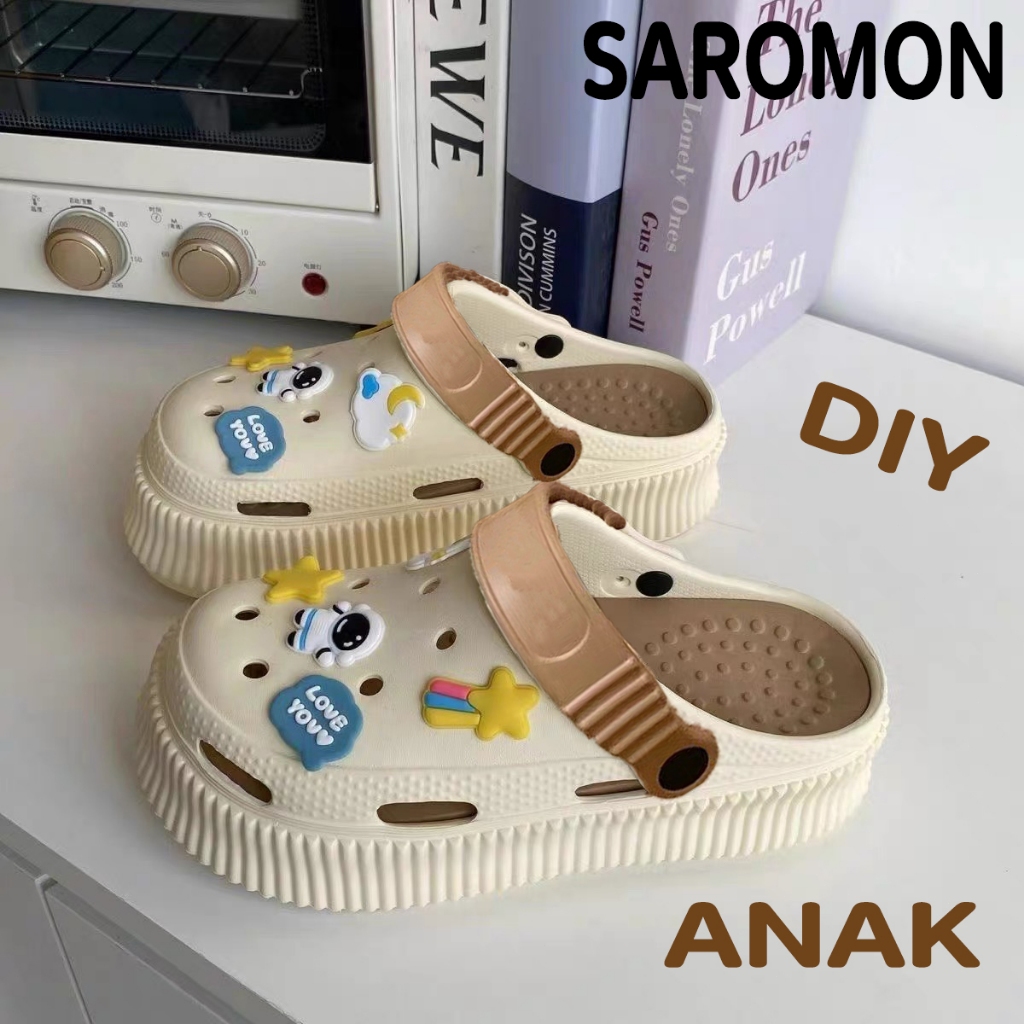 SAROMON(Surabaya) Sandal Baim Anak Sandal Anak Perempuan Sandal Jelly Anak Sandal Anak Laki Laki EVA